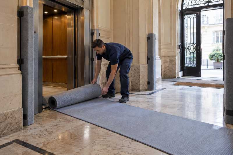 Protection des parties communes avant le portage, déménagement de Paris vers Manchester